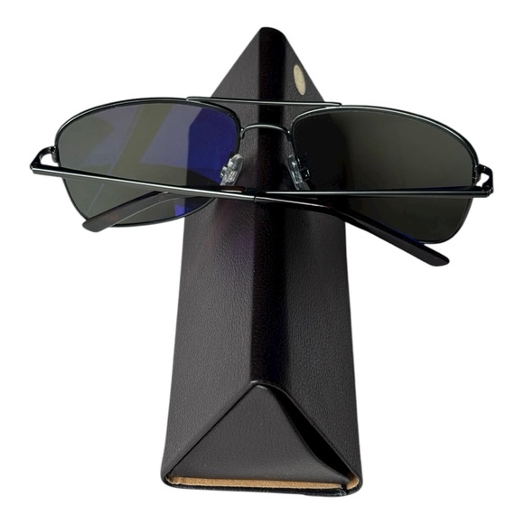 Kirkland M30 made in Japan metal frame gunmetal aviator sunglasses59.17.137